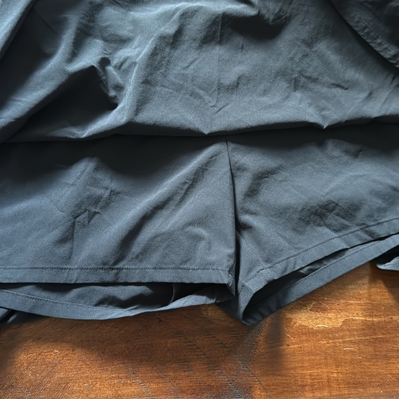 Athleta All Day Black Skort Tennis Skirt Size 4 - Picture 4 of 6